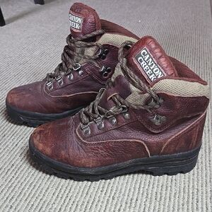 Canyon Creek Brown Leather Hiking Boots - 3M Thinsulate - 7
